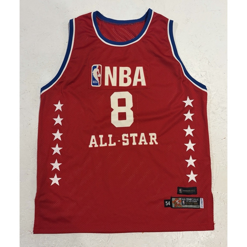 AUTHENTIC Kobe Bryant LA Lakers ‎ 2004 Los Angeles All Star HWC Jersey XXL 54